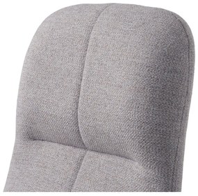 Светлосиво въртящо се релаксиращо кресло Manning – Unique Furniture