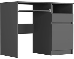 Модерно писалище с шкаф 90x50 cm - различни цветови варианти sonoma