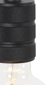 Дизайнерски висящ аплик черен с щепсел - Cavalux