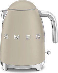 Електрическа кана SMEG KLF03MLMEU, 2400 W, 1.7 л, 360° основа, Матово покритие, Лунна светлина