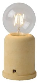 Lucide 34529/01/34 - Настолна лампа MABLE 1xE27/60W/230V жълта