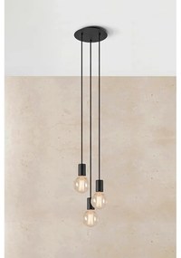 Черно висящо осветително тяло Cielo - Markslöjd