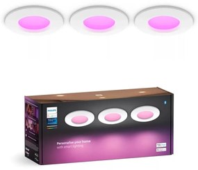 Philips -К-кт 3x LED RGBW Димируема лампа за баня Hue SLIM LED/8,3W/230V