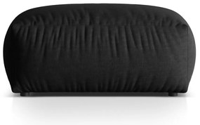 Черна модулна табуретка Martina – Micadoni Home