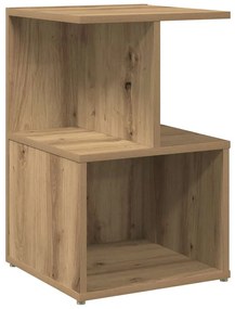 856532 vidaXL Нощно шкафче, дъб артизан, 35x35x55 см, инженерно дърво