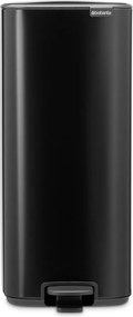 Матово черно стоманено кошче за боклук с педал 30 l Bo – Brabantia