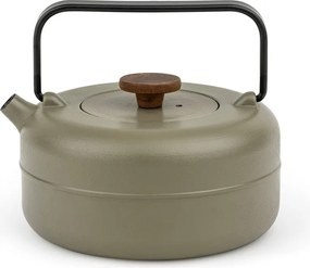 Чугунен чайник с цедка в цвят каки 750 ml Henan – Bredemeijer