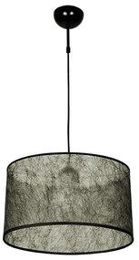 Пендел БАСАРИ ЧЕРЕН - елипса, черен, 1xE27