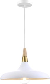 Пендел TRIER, бял, 1xE27