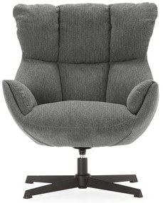 Сиво кресло Odette – Marckeric