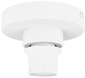 Eglo 300176 - Таванно осветително тяло CURITIBA, 1xE27/40W/230V, Ø13 cm, бяло