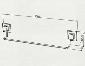 ЗАКАЧАЛКА ЗА БАНЯ ХАВЛИИ TEKNO TEL EF-260W , дв.залепване