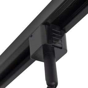 Модерна 1-фазна релсова система с 3 прожектора Черна - Jeany