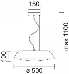 Плафон кръгъл LED