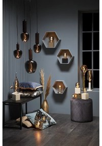 Светлосива основа за лампа 10 cm Box - Star Trading