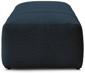 Тъмносиня табуретка от прежда с примки от букле Annecy – Bobochic Paris