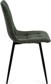 Зелени тапицирани трапезни столове в комплект 2 бр. Moseby – Bonami Essentials