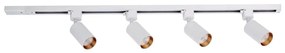Точково осветително тяло за шинна система TRACER 4xGU10/10W/230V 1 m бяло
