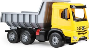 Самосвал Mercedes 66 см, жълт/сив