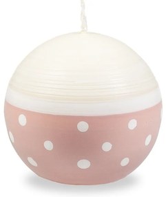 Бяла и розова свещ, време за горене 22 ч. Sweetness - Unipar