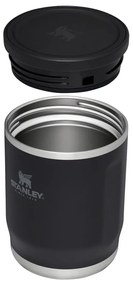 Черен термос за храна от неръждаема стомана 530 ml Adventure To-Go Black – Stanley