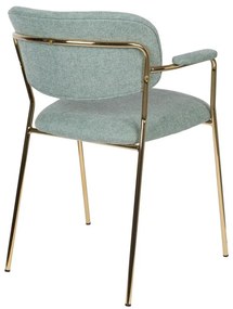 Светлозелени трапезни столове в комплект от 2 Jolien - White Label