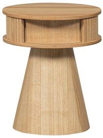 Нощно шкафче от декор от бор в естествен цвят Karri – WOOOD