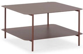 Теракотена метална масичка за кафе 70x73 cm Beatrix – MOME