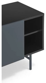 ТВ масичка 180x56 cm в черно и антрацит Nube - Teulat