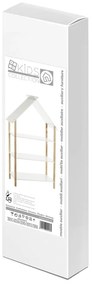 Бяла детска етажерка 79x131 cm - Casa Selección