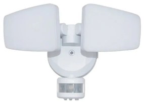 LED Екстериорен прожектор със сензор LED/24W/230V 3000/4000/6000K IP54 бял