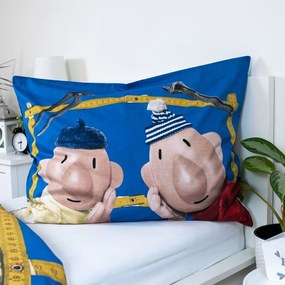 Единично памучно детско спално бельо 140x200 cm Pat a Mat – Jerry Fabrics