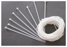 Бял пластмасов параван за балкон 500x90 cm - Garden Pleasure