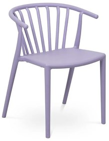 Пластмасов градински стол в цвят лавандула Capri – Bonami Essentials