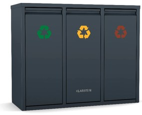 Klarstein Ordnungshüter 3, 45 литра, 3 коша, без миризма, лесно пълне