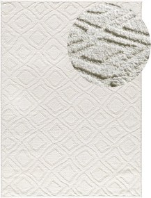 Бял килим 64x120 cm Juno – Universal