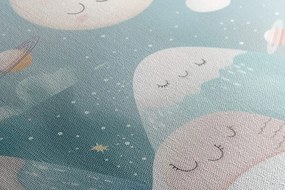 Картина на платно – За деца: сънлив пейзаж