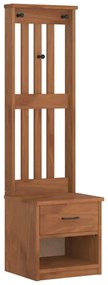 4010481 vidaXL L Дърво за антре SANDENS 45x40x159,5 cm масивна дървесина бор