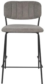 Сиви бар столове в комплект от 2 броя 89 см Jolien - White Label