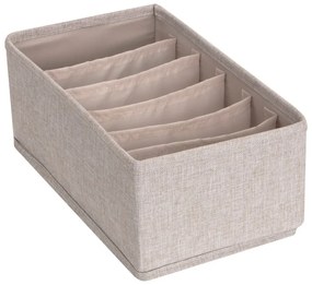 Бежов органайзер за чекмеджета с отделения Чекмедже, 16,5 x 11 cm - Bigso Box of Sweden