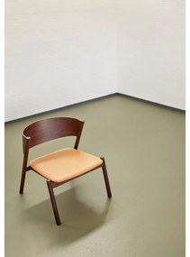 Тъмнокафяво кресло Oblique – Hübsch