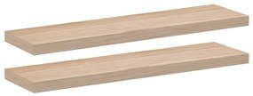 4010695 vidaXL Рафтове за стена, 2 бр, 90x23,5x4 см, инженерна дървесина