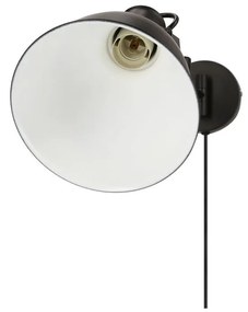 Черна метална стенна лампа Espera - Candellux Lighting