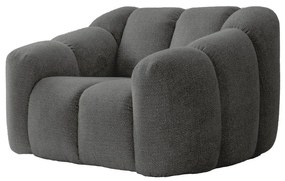 Сиво кресло Shell – Miuform