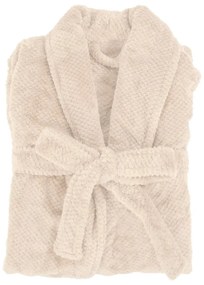 Хавлия от микроплюш в цвят слонова кост размер L/XL Pippa – Tiseco Home Studio