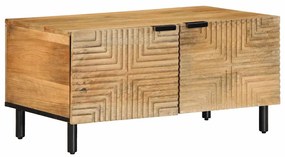 4017725 vidaXL Масичка за кафе кафява 80x50x40 cm Масивна дървесина Манго