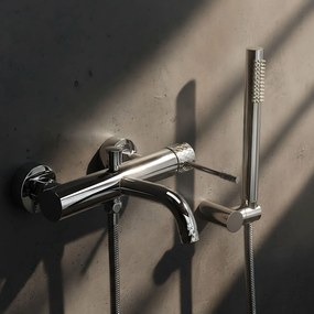 Смесител за вана Rea Lungo Diamond Chrome
