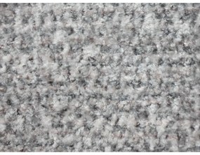 Светлосиво двойно тапицирано легло с включена подматрачна рамка 140x200 cm Makana – Makamii