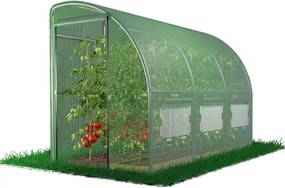 Половин градински политунел 3 x 1,5 x 2 м