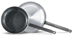 Мраморен алуминиев тиган с незалепващо покритие, ø 24 cm Marble Professional - Hendi